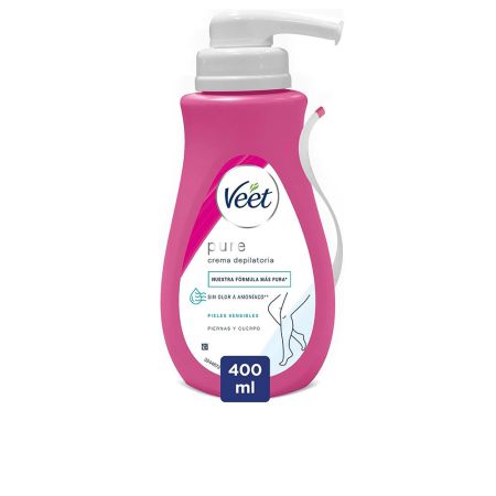 Veet Pure Shower Depilatory Cream For Sensitive Skin 400ml