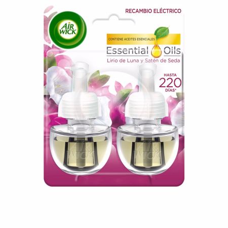Air-Wick Smooth Satin And Moon Lilly Electric Air Freshener Refill 2x19ml