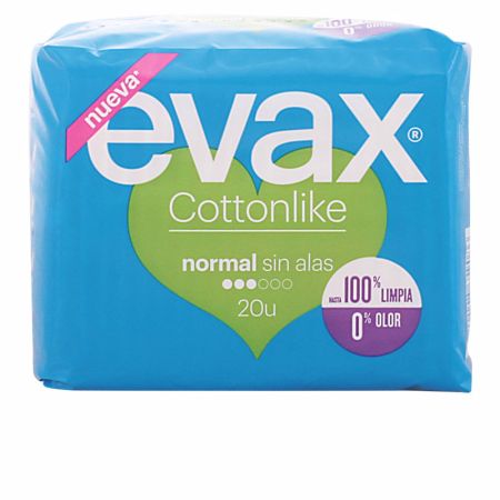 Evax Cottonlike Normal Serviettes Hygiéniques 20 Unités