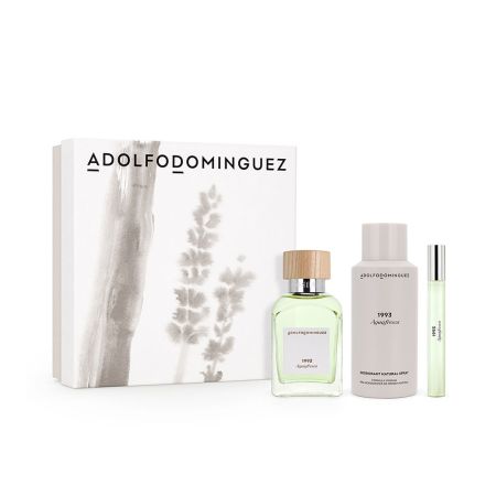 Adolfo Dominguez Estuche Agua Fresca Eau De Toilette 120ml Adolfo Domínguez Aguafresca 1993 Desodorante 150ml Agua Fresca Eau De Toilette 10ml