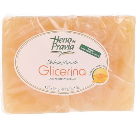 Heno De Pravia Glicerina Jabón Puro Pack 2 X 125g
