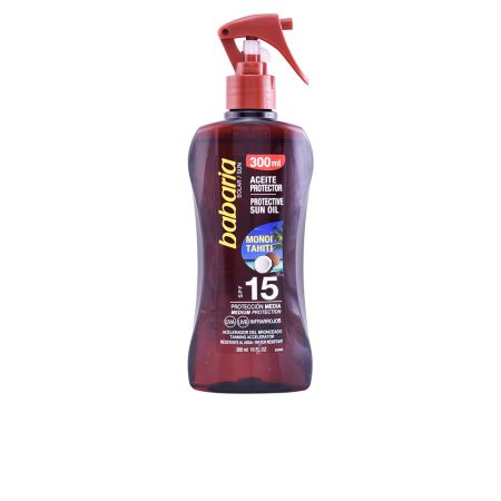Babaria Huile Protectrice Spf15 Monoï De Tahiti 300ml