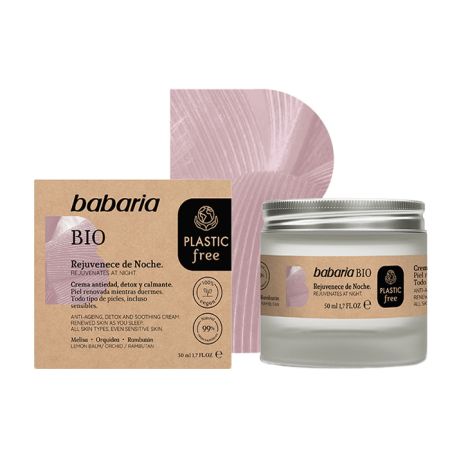 Babaria Crème Bio Rajeunissante Nuit 50 ml