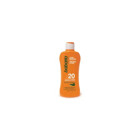 Babaria Sol Leche Protector Aloe Sfp20 300ml