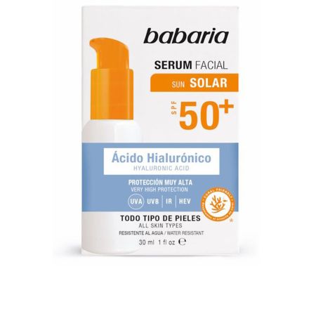 Babaria Solar Acido Hialurónico Serum Facial Spf50 30ml