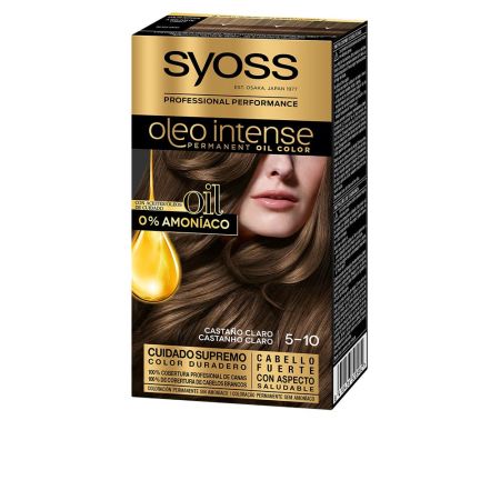 Syoss Oleo Intense Permanent Hair Color 5-10 Light Brown