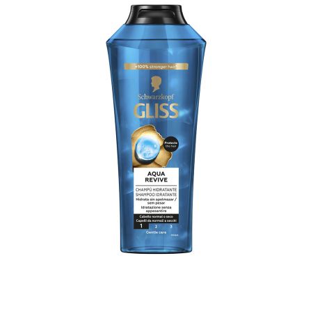 Schwarzkopf Gliss Aqua Revive Champú Hidratante 400ml