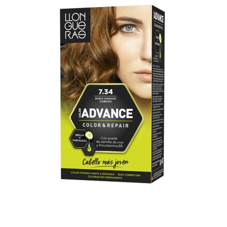 Llongueras Color Advance Hair Colour 7,34 Golden Dark Blond
