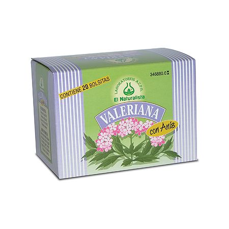 El Natural Valeriana Con Anis 20 Bolsitas Infusion
