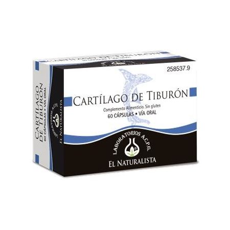 El Natural Cartilago De Tiburon 500 Mg X 60 Caps
