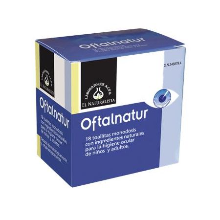 El Natural Oftalnatur Toallitas Oculares 15 Toallitas