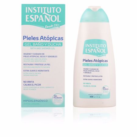Instituto Español Atopique Peau Gel Pour Le Bain Et La Douche 500ml