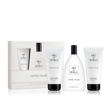 Aire De Sevilla White Musk Lote 3 Piezas