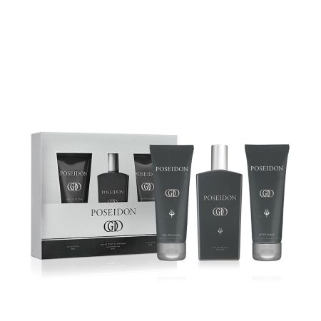Instituto Español Poseidon God Eau De Toilette Spray 100ml Coffret 3 Produits