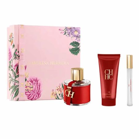 Carolina Herrera Ch Eau De Toilette Spray 100ml Coffret 3 Produits