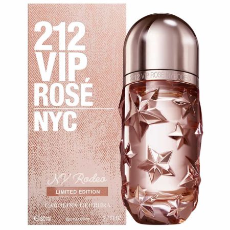 Carolina Herrera 212 Vip Rosé Ny Rodeo Eau De Parfum Vaporisateur 100ml Limited Edition
