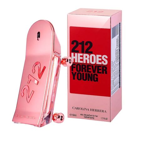 Carolina Herrera 212 Heroes For Her Eau De Parfum Vaporisateur 50ml