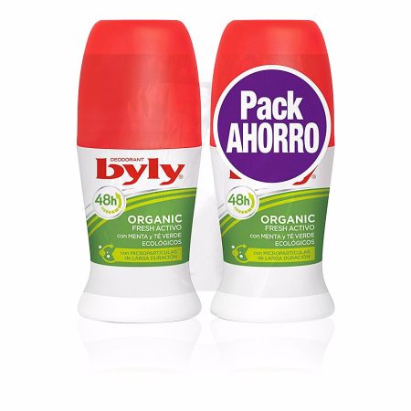 Byly Organic Extra Fresh Déodorant Roll On 2x50ml