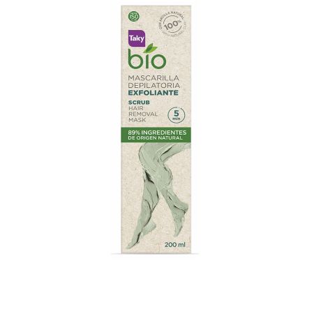 Taky Bio Natural Exfoliante Mascarilla Depilatoria 200ml
