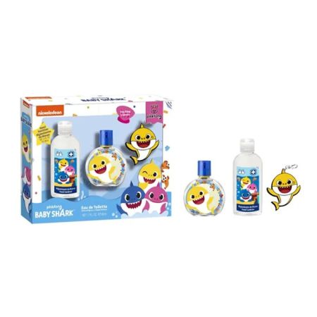 Cartoon Baby Shark Eau De Toilette Vaporisateur 50ml Coffret 3 Produits