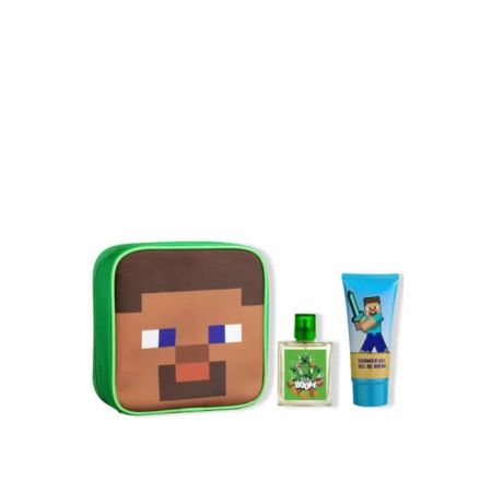 Cartoon Minecraft Eau De Toilette Vaporisateur 50ml Coffret 3 Produits