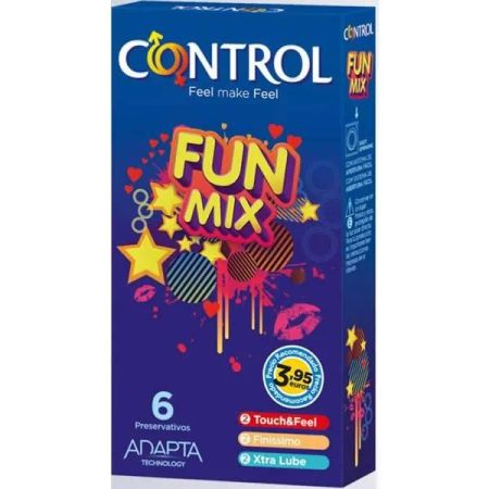 Control Préservatifs Feel Fun Mix 6 Unités