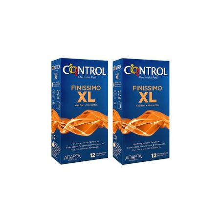  Control Préservatifs  Finissimo XL Pack 12+12 Unités
