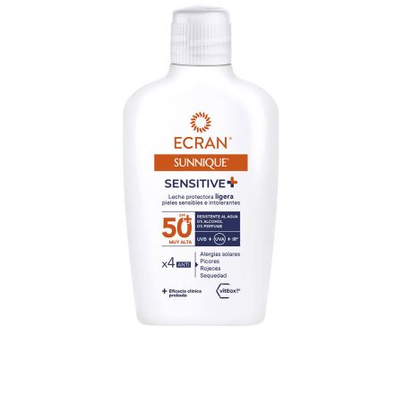 Ecran Sunnique Sensitive Leche Protectora Spf50 200ml