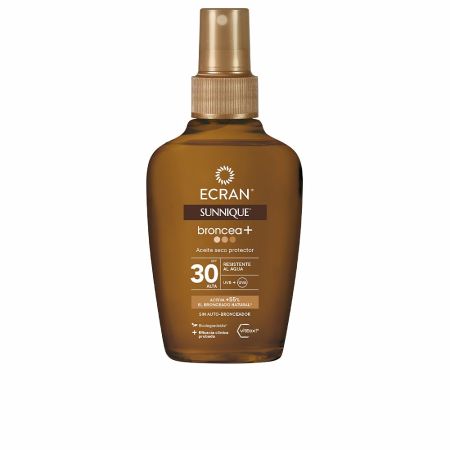 Ecran Sunnique Brume Soyeuse Huile Sèche Protectrice Spf30 100 ml
