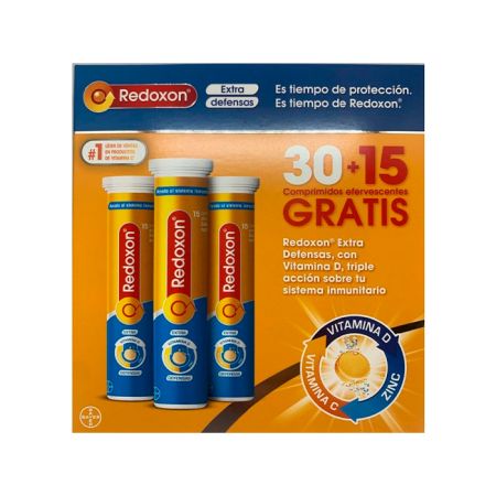 Redoxon Extra Défenses 30+15 Comprimés  Effervescents