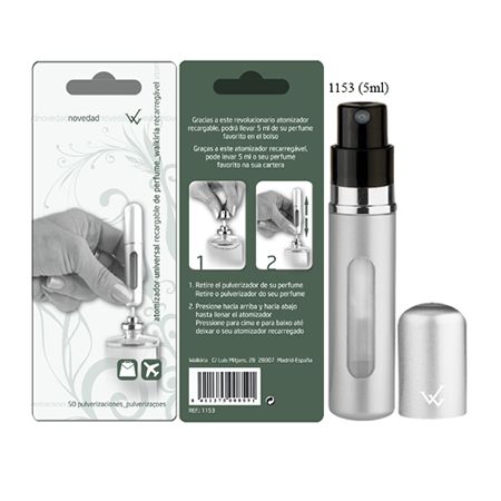 La Walkiria Pulverizador Walkiria Recargabble 1153 Plateado