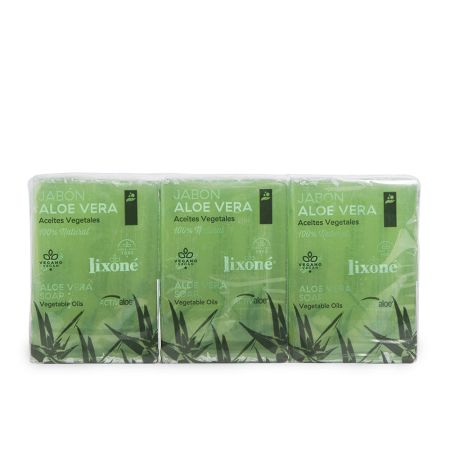 Lixoné Aloe Vera Soap Peau Sèche Ou Sensible 3x125g