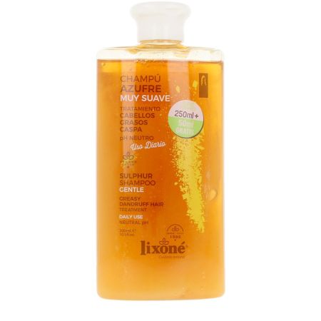 Lixoné Azufre Champú Antigrasa Anticaspa Vegano 300ml