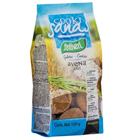 Santiveri Cookisanas Biscuits Aux Flocons D'avoine 150g 