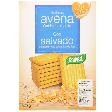 Santiveri Biscuits Au Son D'avoine 520g