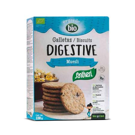 Santiveri Muesli Digestif Bio Biscuits 330g