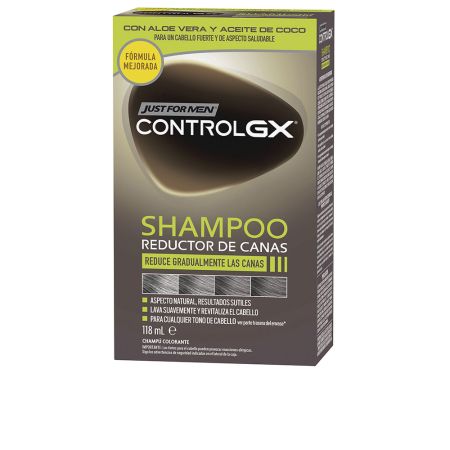Just for Men Control Gx Shampooing Réducteur De Cheveux Gris 118ml