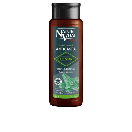 Naturvital Champú Anticaspa Refrescante Cabello Graso 300ml