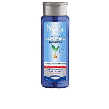 Naturvital Champu Anticaida Cuero Cabelludo Sensible 300ml