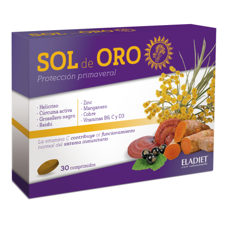 Eladiet Sol De Oro 30 Comp