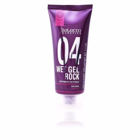 Salerm Cosmetics Wet Gel Rock Extra Strong Wet Look Styling Gel 200ml
