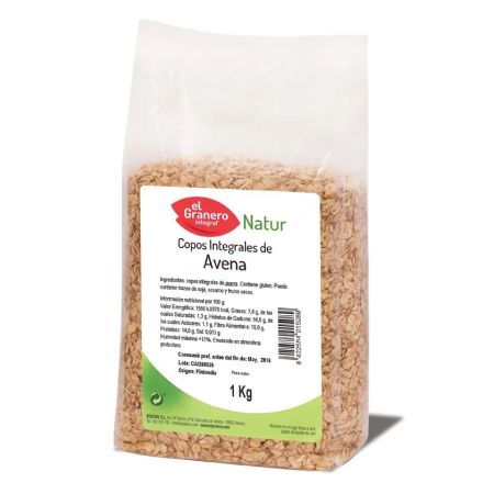 Granero Copos Avena Integrales 1 Kg
