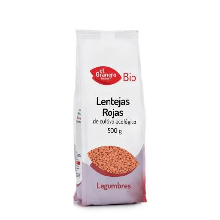 Granero Lentejas Rojas Bio 500g