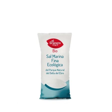 Granero Sal Marina Fina Bio 1 Kg Delta Del Ebro
