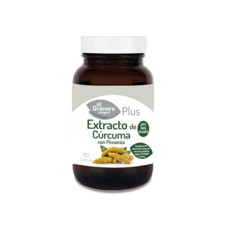 Granero S Extracto De Curcuma Pimienta 430 Mg 60 Vcaps