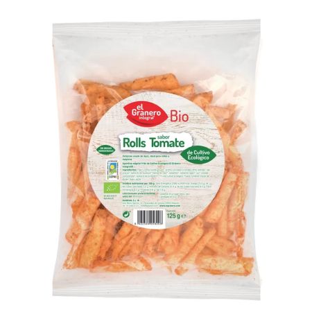 Granero Nachos Bioroll¨s Con Tomate Bio 125g