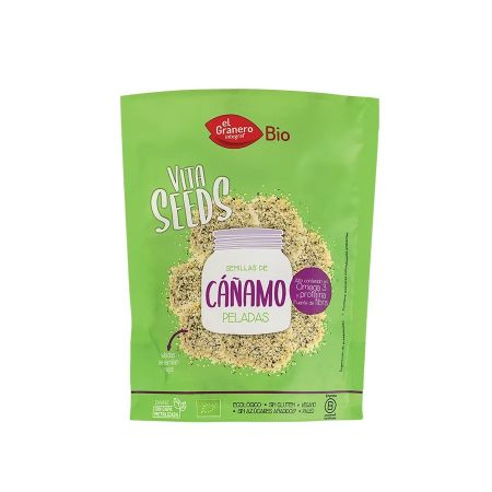 Granero Vitaseeds Semillas Cañamo Pelado Bio 200g
