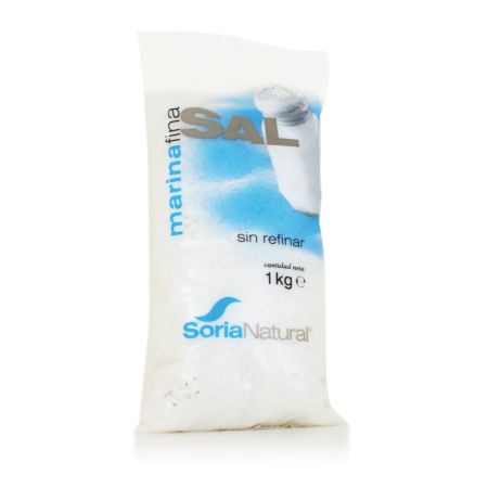 Alecosor Sal Marina Fina Sin Refinar 1 Kg