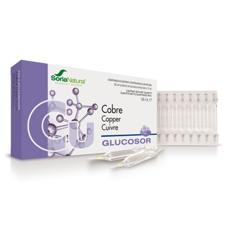 Soria Glucosor Cobre 28 Ampolllas X 2ml