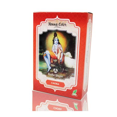 Henna Caoba Polvo Radhe Shyam 100g